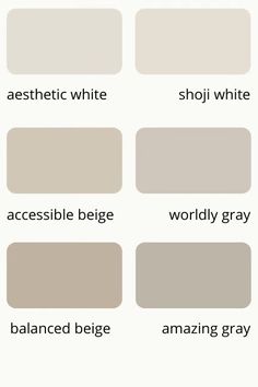 the different shades of gray paint