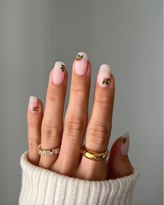 Christmas Nails Short, Christmas Nails Simple, Minimal Nails, Nails Christmas