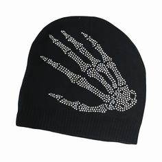 100% Acrylic Knit Hand Washable Rhinestone Design Front and Back Custom Made Star Hat, Clothing Brand Ideas, Rhinestone Designs Pattern, Motorcycle Events, Imvu Outfits Ideas Cute, Dope Hats, Hunting Pants, Cute Workout Outfits, Hat Knit