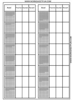 the printable worksheet for numbers and grids