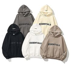 Hoodies For Teens, Outfits Quotes, Essentials Hoodie, Hoodie Oversize, Body Top, Comfortable Style, Pull Sweat, Oversized Pullover, Cotton Pullover