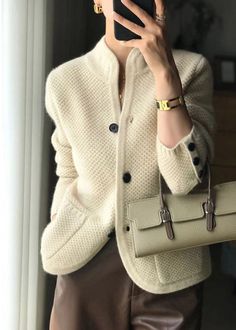 Wool Sweaters Womens, Beige Pullover, Thick Sweaters, Collar Sweater, Loose Sweater, Beige Sweater, Cashmere Cardigan, Cashmere Wool