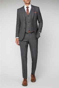 Mens Suit For Wedding, Gray Groomsmen Suits, Beach Wedding Suits, Grey Tweed Suit