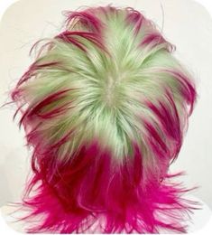 Dyed Hair Inspiration, Punk Hair, Pretty Hair Color, Funky Hairstyles, Alternative Hair, Dye My Hair, Hair Dye Colors, Hair Reference, Hair Inspiration Color