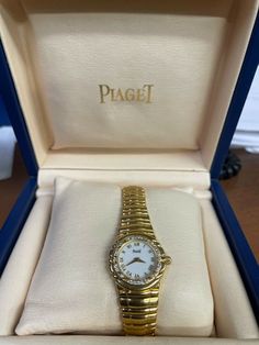 Piaget Tanagra White Women's Watch - 16133 M 411d Piaget Gold Watch, Piaget Watch Women, Expensive Watches For Women, Luxury Watches Women, Piaget Watch, Euro Winter, Elegant Watches Women, Rings Sapphire, Diamond Watches Women