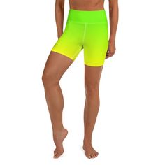 #bikershorts #yogashorts #shorts #leggings #neonlimeleggings #neonleggings #neonshorts #runningshorts #bootyshorts #limegreenshorts #greenshorts #streetwear #gymshorts #athleticwear #workoutwear Yoga Short, Yoga Capris, Yellow Shorts, Yoga Shorts, Intense Workout, Biker Shorts, Yoga Women, Outfits With Leggings, Yoga Leggings