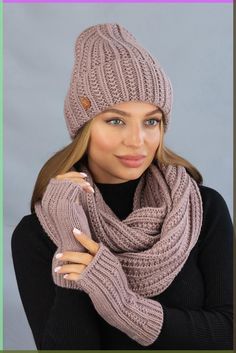 in stock Winter Scarf Styles Women, Winter Scarf Styles, Trendy Hats, Winter Scarf Fashion, Chic Scarves, Trendy Hat, Winter Set, Hat And Scarf, Elegant Sets