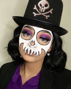 Shadow Man Princess And The Frog Makeup, Eyeshadow Looks For Halloween, Face Paint Looks Halloween Makeup, Disney Villan Makeup Looks, Cute Makeup Looks Halloween, Halloween Sfx Makeup Ideas, Halloween Character Makeup Ideas, Easy Halloween Makeup Looks For Women, Cosplay Ideas For Halloween