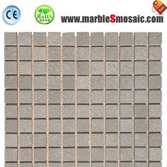 grey stone mosaic tile for wall and flooring, available in various sizes and colors