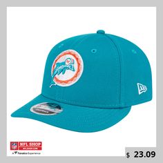 the new era miami dolphins hat is on sale for $ 29 99 at american express