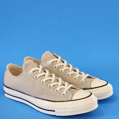 Converse Chuck 70 Low Recycled Canvas Papyrus/Black/Egret Grey Sneakers 172680c Nwt Brand: Converse Model: Chuck 70 Ox Style Code: 172680c Color: Papyrus / Black / Egret Gender: Unisex, Listed As Men's Shoes. Size Guide: Us Men's 7.5 / Us Women's 9.5 / Uk 7.5 / Eur 41 / Cm 26 Best Ever Made Better The Chuck 70 Is Built Off Of The Original 1970s Design, With Premium Materials, Extraordinary Craftsmanship, And Enhanced Cushioning To Keep You Feeling Good. The Canvas Upper Is Joined By Classic Chuc Beige Sneakers With Gum Sole For Everyday, Beige Sneakers With Gum Sole, Beige Everyday Sneakers With Gum Sole, Casual Beige Custom Sneakers With Speckled Midsole, Classic Beige Sneakers For Everyday, Beige Sneakers With Vulcanized Sole For Everyday, Converse Cream Sneakers With Gum Sole, Retro Beige Sneakers With Gum Sole, Classic Converse Sneakers With Cushioned Footbed