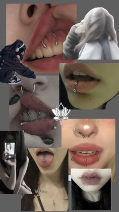 Пирсинг няшки грусть zxc тянки Types Of Piercings, Fake Piercing