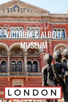 the victoria and albert museum in london with text overlay that says victoria & albert museum