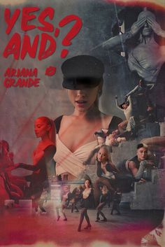 a movie poster for the film yes and? with an image of a woman wearing a hat