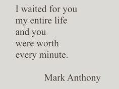 mark anthony's quote about life