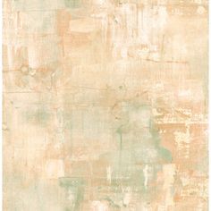 an abstract painting with pastel colors on the walls and floor, in shades of beige