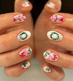 117 Nail Art Ideas To Turn Your Nails Into Tiny Little Artworks Manicure Inspiration, Festival Nails, Holiday Ready, Christmas Nail Designs, Holiday Looks, Matte Nails, Holiday Nails, Christmas Nails, Coffin Nails