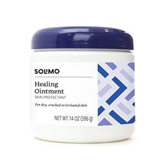 Amazon Brand - Solimo Healing Ointment Skin Protectant for Dry and Cracked Skin, Fragrance Free, 14 Ounce Beauty & Personal Care #Beauty #Personal Care Kids Sunscreen, Cream For Dry Skin, Amazon Basics, Baby Skin Care