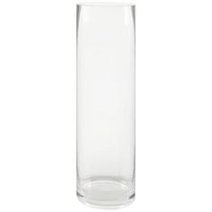 Dimensions: 19.81" H x 5.63" W x 5.63" D Material: Glass Color: Clear Quantity: 1 Give your faux florals an elegant display in this Glass Cylinder Vase. It has a tall, cylindrical body that's perfect for holding delicate stems, along with decorative filler like marbles and river rocks. Dress up your home or a special event with this timelessly styled vase. Tall Clear Vase, Tall Glass Vase, Glass Cylinder Vases, Clear Vase, River Rocks, Glass Cylinder, Wedding Vases, Cylinder Vase, Faux Florals