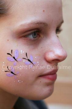 Easy Face Painting Ideas, Easy Face Painting, Painting Ideas For Kids, Face Painting Ideas