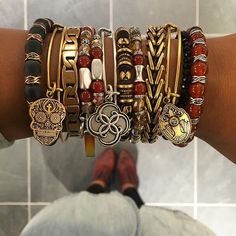 ALEX AND ANI Celebration Of Life Collection | ALEX AND ANI Beaded Bangles… Luxury Bohemian Collectible Bangle, Alex And Annie Bracelets, Bohemian Nickel-free Bangle, Alex And Ani Silver Bracelets, Casual Fashion Trends, Wrist Candy, Bead Bangles