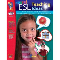 Written by a team of top ESL specialists, here is everything you need to teach beginning learners of English as a second language. Games, oral, and visual exercises are used to make learning enjoyable and socially engaging. Complete activities using visual, written, and kinesthetic skills round out the resource. Suitable for students in grades 1-8, care has been taken to ensure the pictures are simple, but realistic so they are both easy to interpret as well as suitable for all ages. Includes a Language Games, Esl Classroom, Nouns And Verbs, English Language Learners, Esl Teaching, English As A Second Language, Math Videos, Education English, Creative Teaching