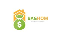 the logo for baghom, a company that sells real estate and homeowners