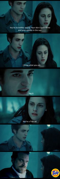 the twilight saga is shown in several different languages, including one that says it's not