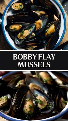 Bobby Flay Mussels Clams And Mussels Recipes, Thai Mussels Recipe, French Mussels, White Wine Mussels Recipes, Mussels In White Wine Sauce Garlic