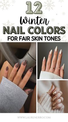 Most Flattering Nail Color, Neutral Nails On Pale Skin, Sns American Manicure, Best Dip Color Nails, New Nail Colors For Winter, Nail Color For Soft Summer, Toenail Polish Colors For Pale Skin, Sns Dipping Powder Nail Colors, Nail Colors For Christmas 2024