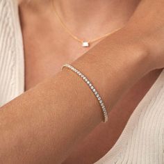 Minimal Diamond Bracelet, Chris Evert, Diamond Jewelry Set, Bracelet Diamond, Diamond Tennis Bracelet, My Vision Board, Tennis Bracelet Diamond, Gold Sparkle, Iconic Design