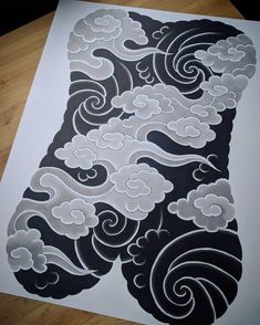 Tattoos Japan, Covered In Tattoos, Cloud Tattoo Design, Atlas Tattoo, Backpiece Tattoo, See Tattoo, Japanese Background