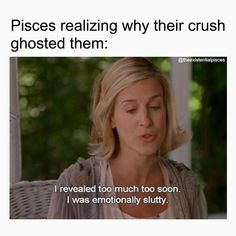 a woman sitting in front of a window with her eyes closed and the caption reads, pieces realizing why their crush is ghosted them