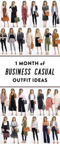 Business Casual Outfit Ideas, Work Outfits Frauen, Business Casual Outfit, Casual Outfit Ideas