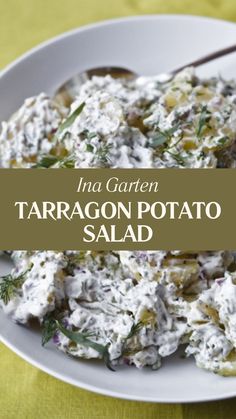 Ina Garten Tarragon Potato Salad Ina Garten Potato Salad, Best Ina Garten Recipes, Wild Rice Salad, Ina Garten Recipes, Mustard Chicken, Easy Side Dish, Rice Salad, Soup Dinner, Summer Barbecue