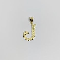 Real 10k Gold Small Initial Pendant J Approx 18mm - 20mm Long New Jewelry Dije Pequeo De Oro Inicial J J Alphabet, Locket Design, Pendant For Men, Mens Pendant, New Jewelry, Initial Pendant, 10k Gold, Locket, Gold Chain