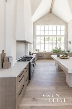 the kitchen is clean and ready for us to use in its new owner's home