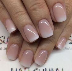 Baby Boomers Nails, Wedding Nails French, Stylish Nails Designs, Nail Art Wedding, Baby Boomer, Bridal Nails, Gel Nail Art