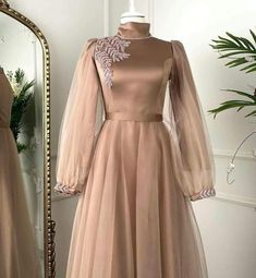 Colorful Prom Dresses, Bride Dress Simple, Evening Dresses With Sleeves