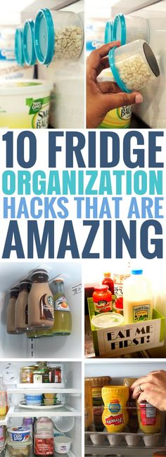 refrigerator organization hacks that are amazing