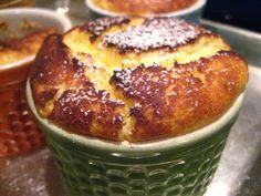 several baked goods are sitting on the counter