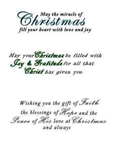 two christmas cards with the words, merry and friends on them are in green ink