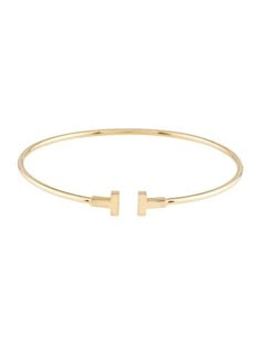 From the Tiffany T Collection18K Yellow GoldIncludes Jewelry Pouch Tiffany And Co T Bracelet, Gold Tiffany Bracelet, Tiffany T Bracelet, Tiffany Bracelet Gold, T Bracelet, Tiffany Bracelet, Tiffany And Co Jewelry, Tiffany T, Tiffany Bracelets