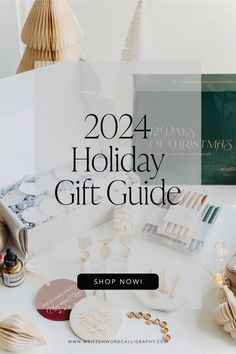 The holidays are right around the corner, and I've curated the perfect gift guide for the beginner calligrapher and crafter in your life! Whether they're new to calligraphy or love all things creative, these gift ideas are sure to inspire their artistic journey. Advent Calendar Gifts, 12 Days Of Christmas, Art Wedding, Fine Art Wedding