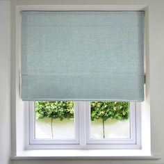 McAlister Textiles Harmony Duck Egg Textured Roman Blinds Roman Blinds Standard Lining 130cm x 200cm Duck Egg Blinds Bay Window, Conservatory Blinds, Bay Window Blinds, Window Measurements, Blinds For French Doors, Traditional Cushions, Teal Cushions, Geometric Curtains, Plain Cushions