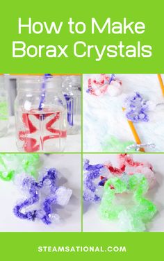 how to make borax crystals for kids