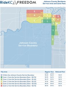 a map showing the location of johns county service boundarys and their respective boundariess