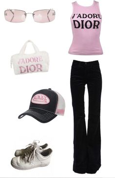 Mcbling Fashion, 2000s Outfit, Early 2000s Fashion, 2000s Outfits, Regina George, Pink Outfits