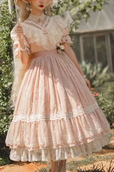 Style Types, Frilly Dresses, Chiffon Fashion, Sweet Lolita, Vintage Rose, Lolita Dress