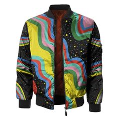 Luxury Multicolor Outerwear For Streetwear, Urban Multicolor Outerwear For Streetwear, Mens Alt Fashion, Urban Multicolor Outerwear With Graphic Print, 90s Multicolor Streetwear Outerwear, Multicolor Graphic Print Urban Outerwear, Style Theory, Coat Ideas, Store Inspiration